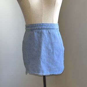 Denim Mini Skirt